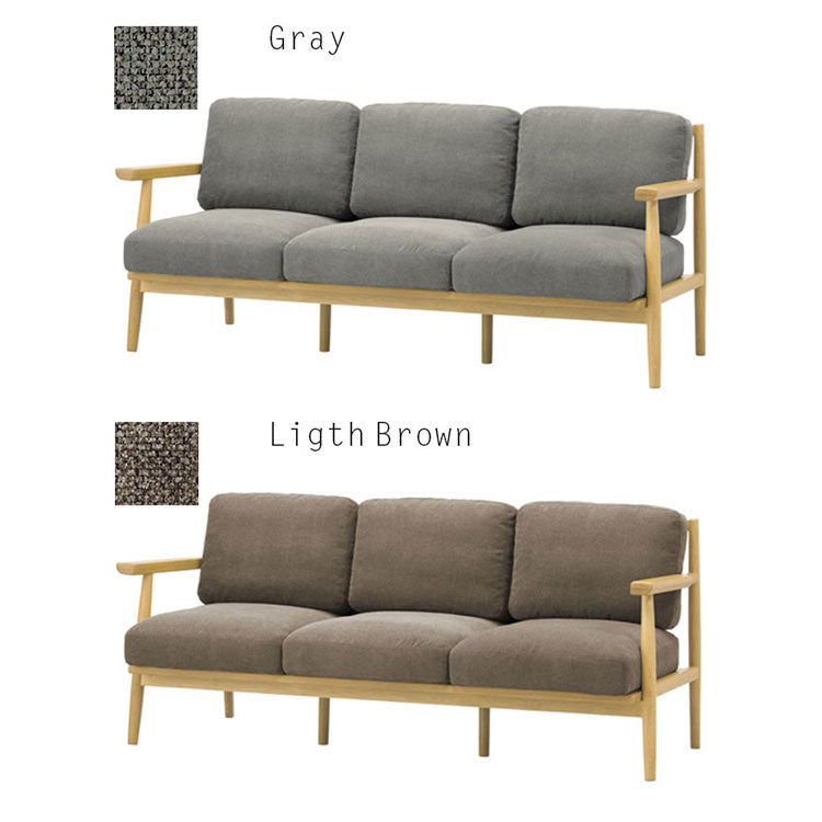 SIEVE half sofa ハーフ ソファ 3人掛け SVE-SF014L