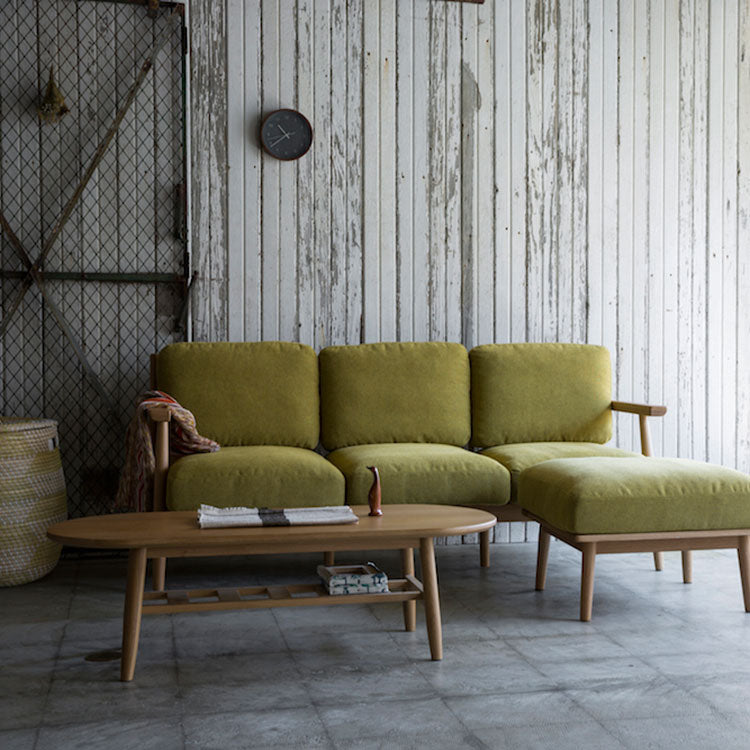 SIEVE half sofa ハーフ ソファ 3人掛け SVE-SF014L