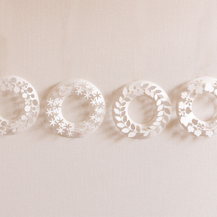 paper wreath ペーパーリース S