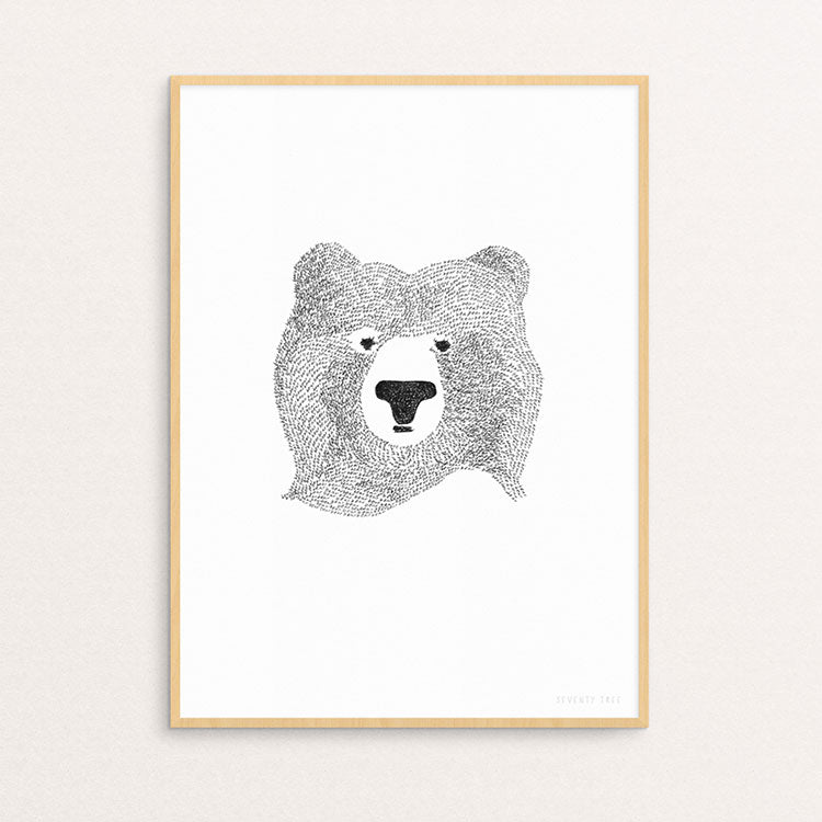 SEVENTY TREE ポスター BEAR OF FEW WORDS