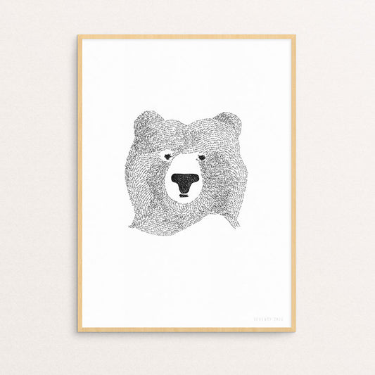 SEVENTY TREE ポスター BEAR OF FEW WORDS