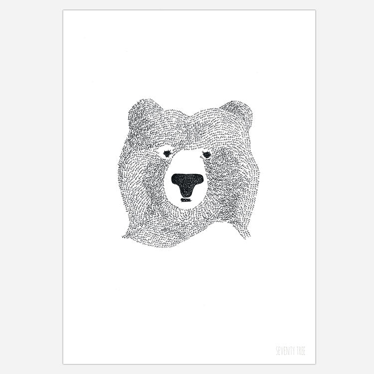 SEVENTY TREE ポスター BEAR OF FEW WORDS
