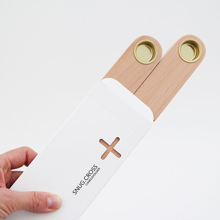 キャンドルホルダー SNUG.CROSS candleholder