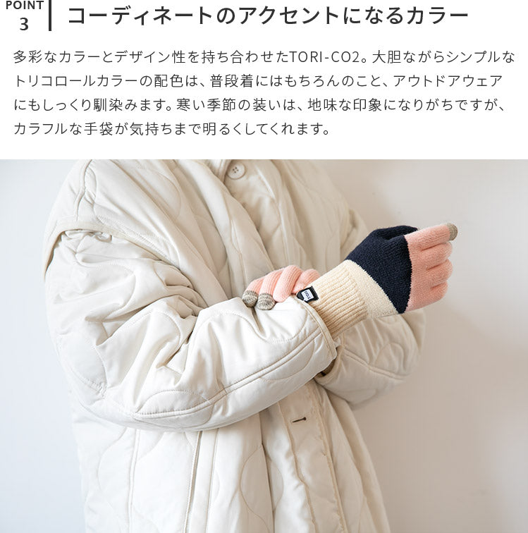 スマホ手袋 EVOLG TORI-CO2