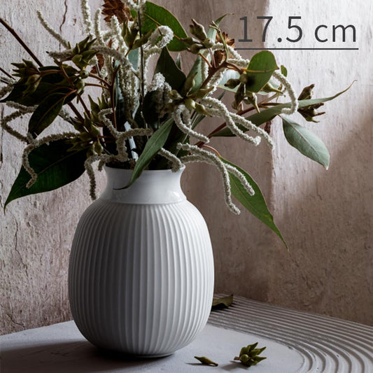 花瓶 リュンビューカーブベース 17.5cm リュンビュー ポーセリン