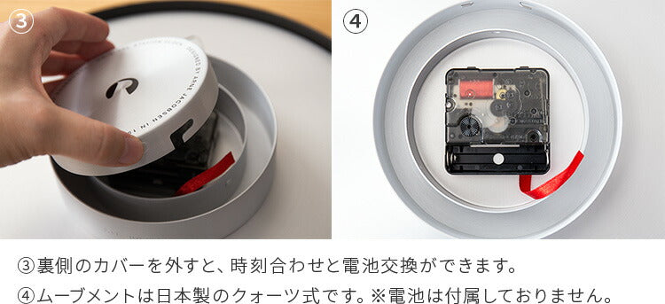 掛け時計 ステーション アルネヤコブセン