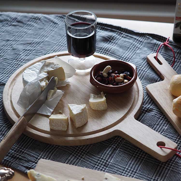 ACACIA PLATE & CUTTING BOARD