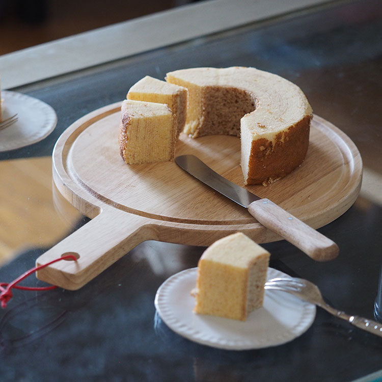 ACACIA PLATE & CUTTING BOARD