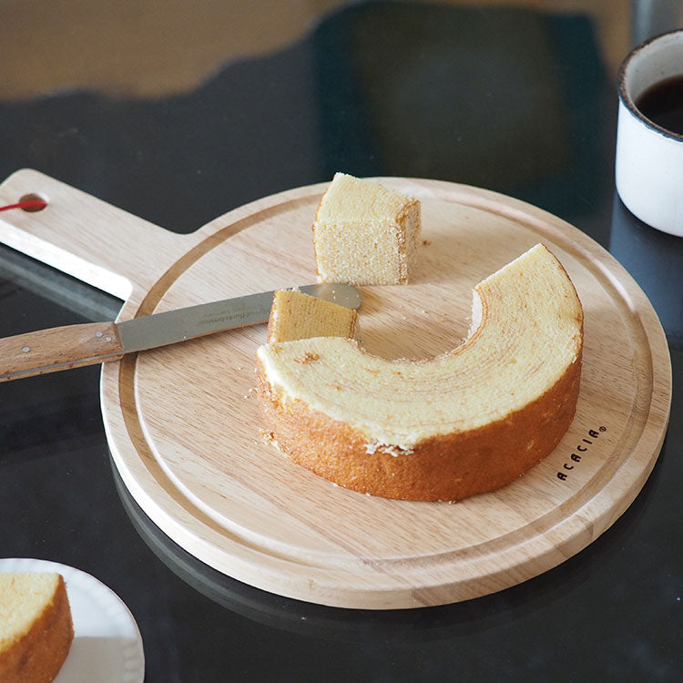 ACACIA PLATE & CUTTING BOARD