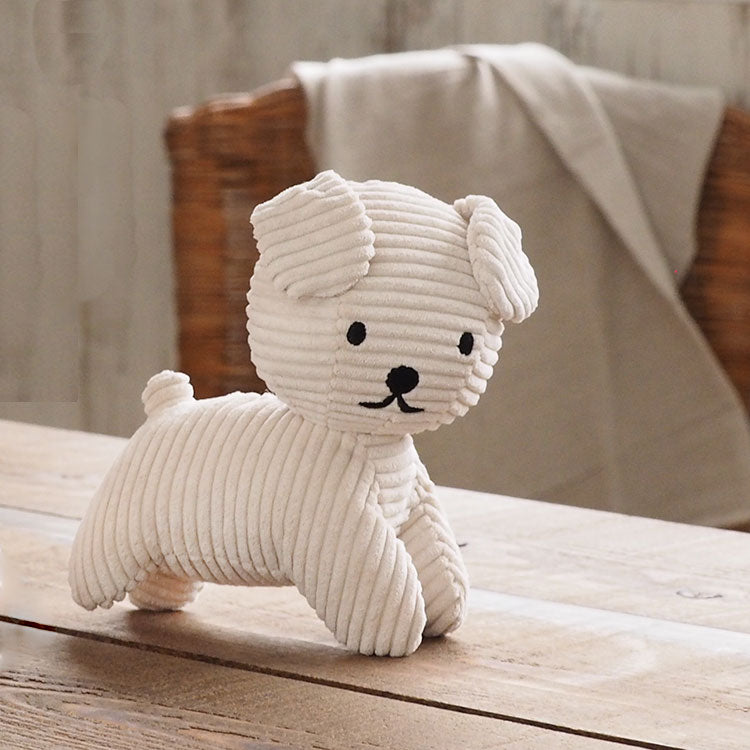 ミッフィー ＆スナッフィー　コーデュロイぬいぐるみ Miffy ミッフィー スナッフィー ぬいぐるみ コーデュロイ 33cm