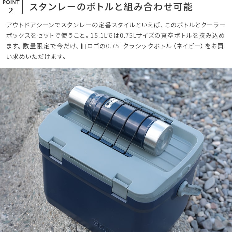クーラーボックス 15.1L ホワイト