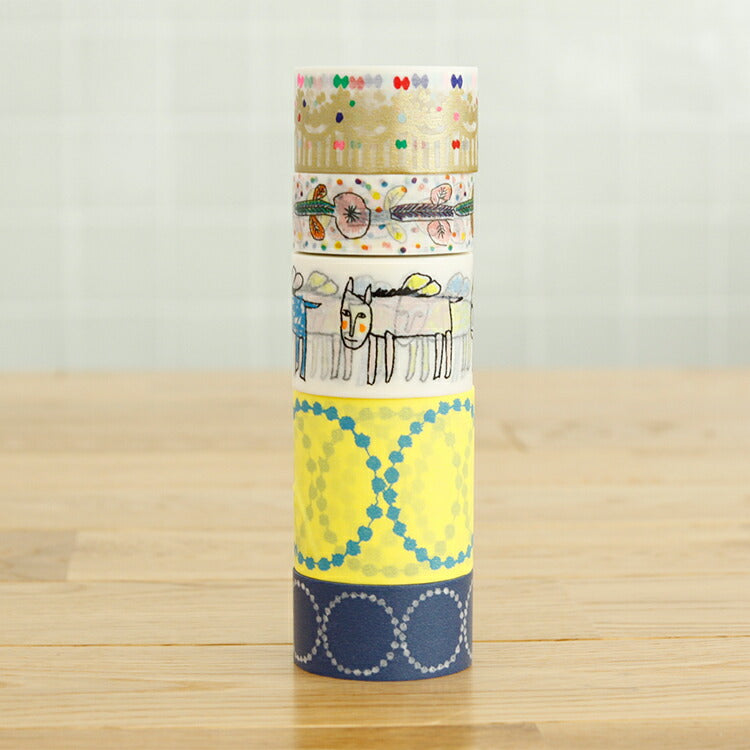 mt × ミナ・ペルホネン flower white 20mm