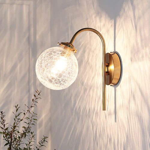 ガラス 涼 北欧 テイスト ブラケットランプ 照明器具 間接照明