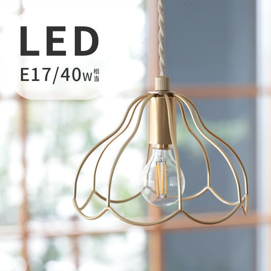 E17 LEDエジソン電球 470lm