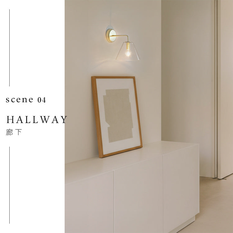 aina ブラケットライト 1灯 kolmioglass コルミオガラス