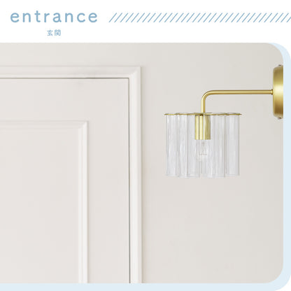 pelata ブラケットライト 1灯 kristalli クリスターリ