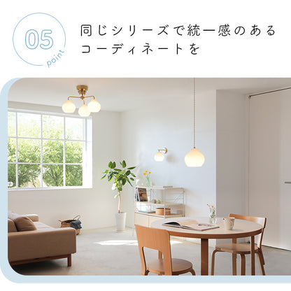 pelata シーリングライト 3灯 lumiukko ルミウッコ