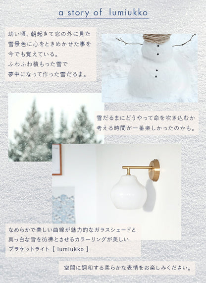 pelata ブラケットライト lumiukko ルミウッコ