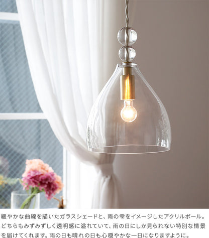 pelata ペンダントライトrain drops レインドロップス