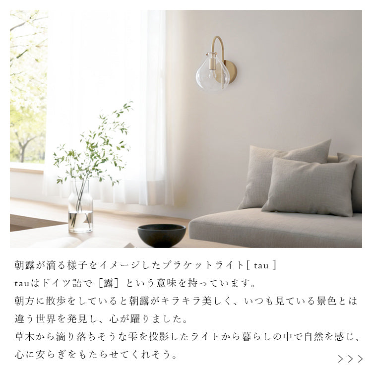 schon ブラケットライト1灯 tau タウ