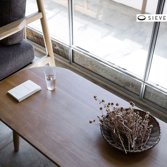 SIEVE half center table ハーフセンターテーブル SVE-CT004