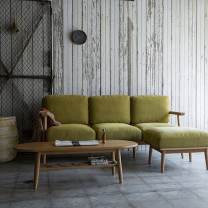 SIEVE half sofa ハーフ ソファ 3人掛け SVE-SF014L