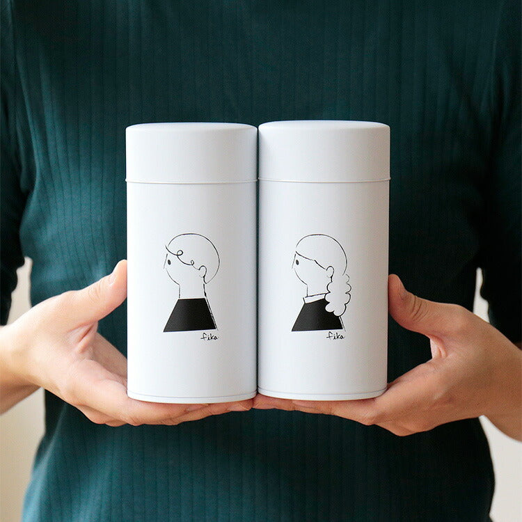 コーヒー缶 fika フィーカ ペアセット キャニスター 収納 珈琲缶