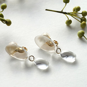 HARIO LWF HAA-O-002E  イヤリング オーバル