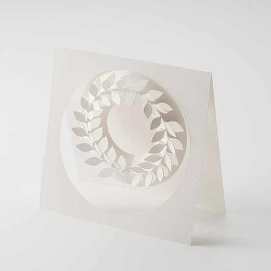paper wreath ペーパーリース SS