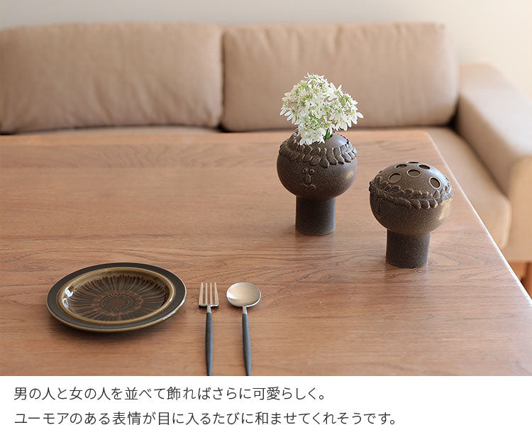 keramikstudion×Stig Lindberg フラワーベース