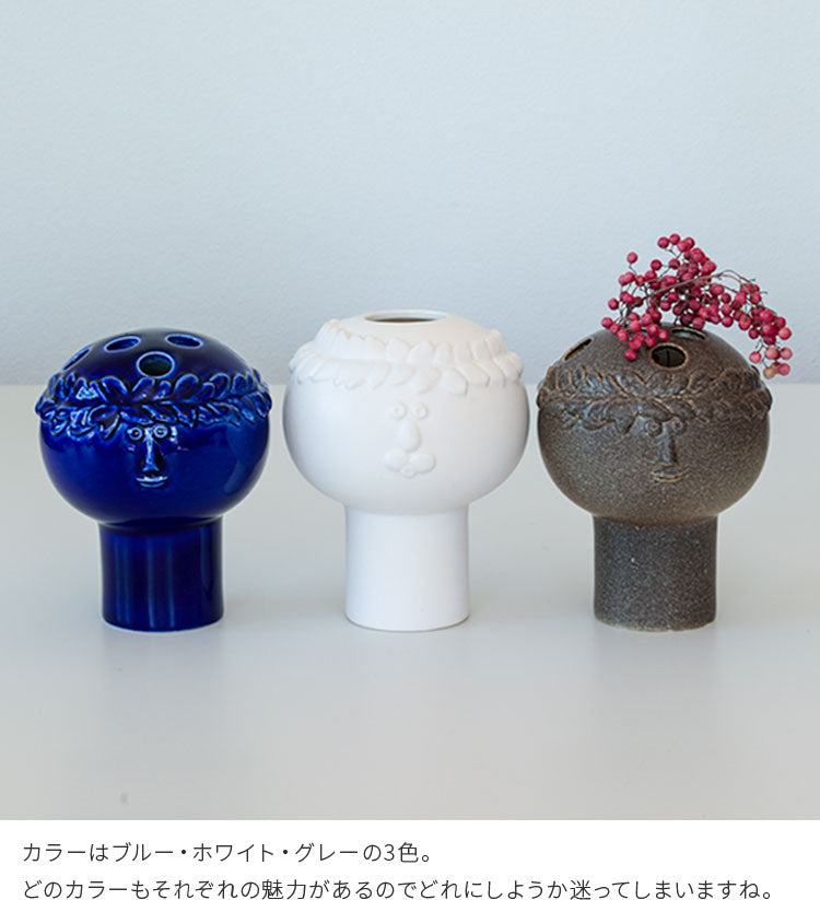 keramikstudion×Stig Lindberg フラワーベース リサ・ラーソン