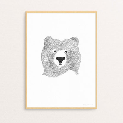 SEVENTY TREE ポスター BEAR OF FEW WORDS
