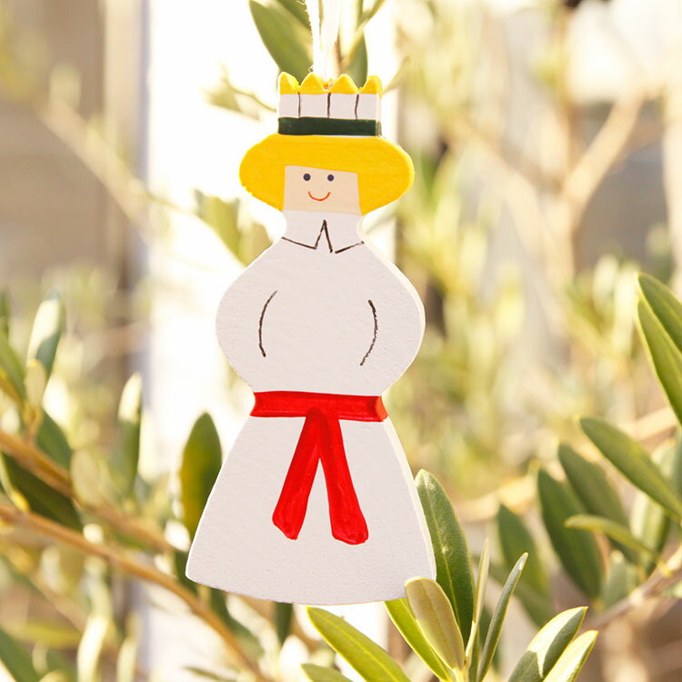 ラッセントレー Larssons Tra オーナメント ルチア スウェーデン