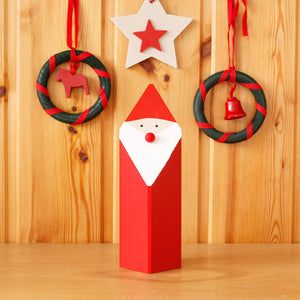 Larssons Tra 木のサンタ角M