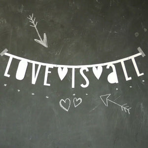 A Little Lovely Company レターバナー ホワイト