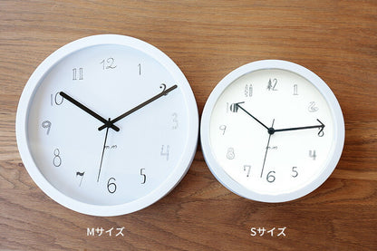 松尾ミユキ Wall clock ウォールクロック Sサイズ 19cm