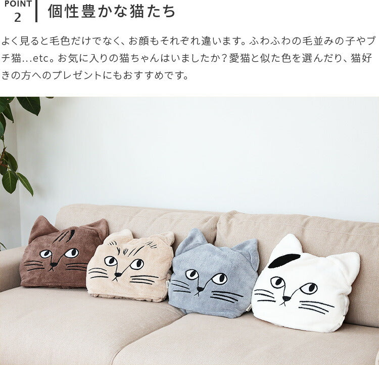 アンティーク大きな瞳や長いヒゲ、まつ毛が美しく、大きなリボンも可愛い招き猫 ビンテージ手描きの瞳やまつ毛が美しい珍しい親子の招き猫