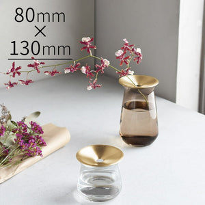 KINTO フラワーベース LUNA 80×130mm