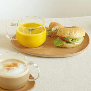 KINTO FIKA カフェランチ ウッド ガラス