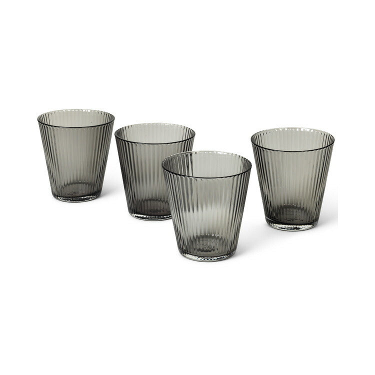 タンブラー260ml スモーク 4pcs