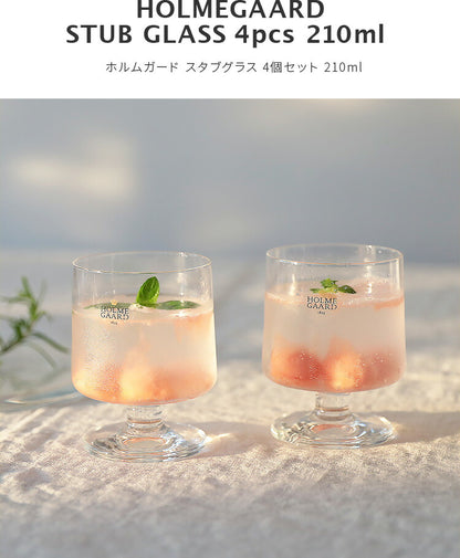グラス 4pcs 210ml