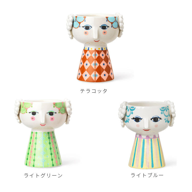 ❇︎新品❇︎イルムス　エヴァ キャンドルホルダーセット グリーン・レッド２個セット Bjorn Wiinblad｜ビヨン・ヴィンブラッド Eva エヴァ キャンドル