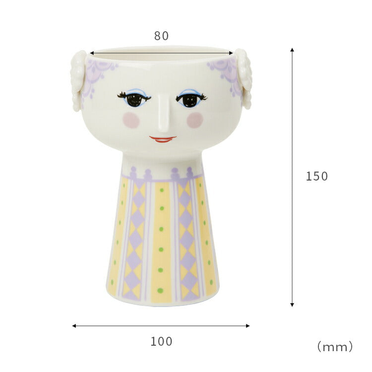 エヴァ 花瓶 フラワーベース H15cm