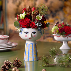 エヴァ 花瓶 フラワーベース H18.5cm