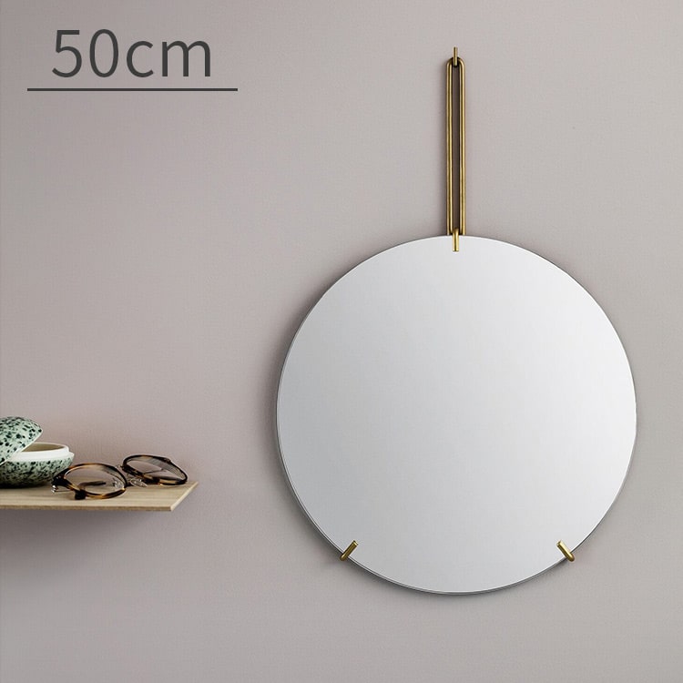 鏡 ウォールミラー 50cm ムーベ