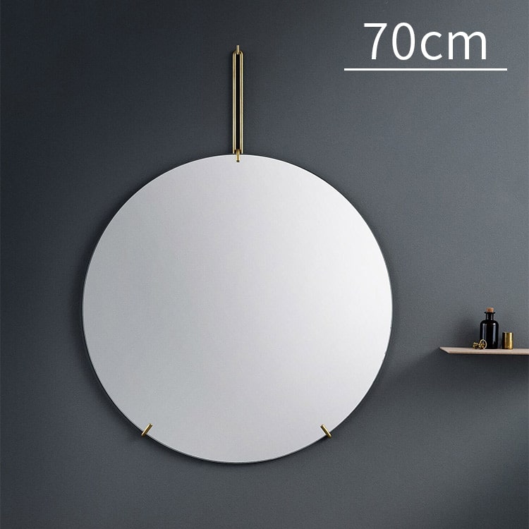 鏡 ウォールミラー 70cm ムーベ