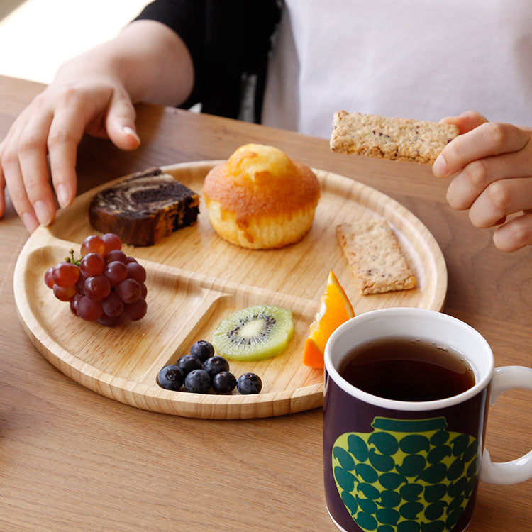 ACACIA カフェプレート ラウンド  Lサイズ