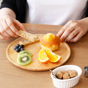 ACACIA ウッドプレート ラウンド Mサイズ