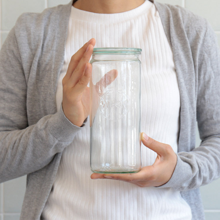 キャニスター WECK ウェック ストレート 1000ml 保存 容器 保存