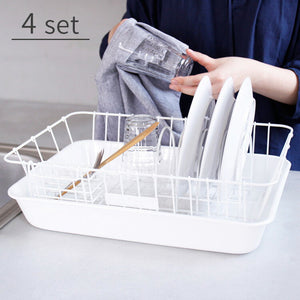 倉敷意匠 水切りカゴ4点セット